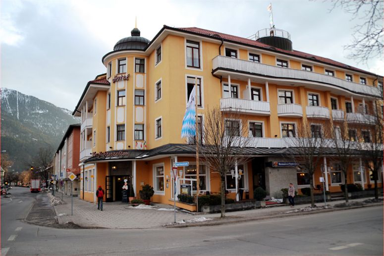 Hotel Vier Jahreszeiten, Garmisch-Partenkirchen.
