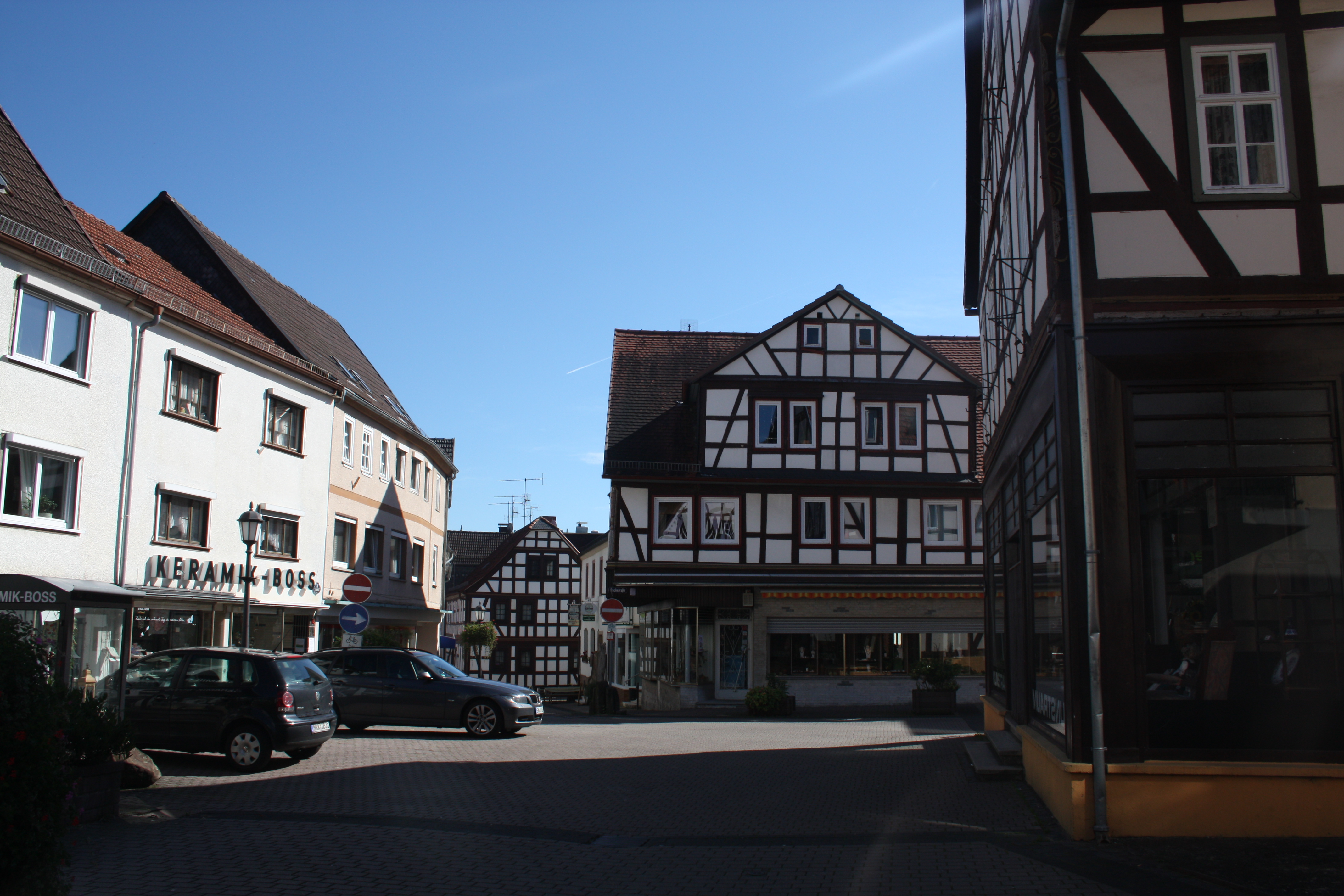 Ansichten der Wächtersbacher Altstadt.