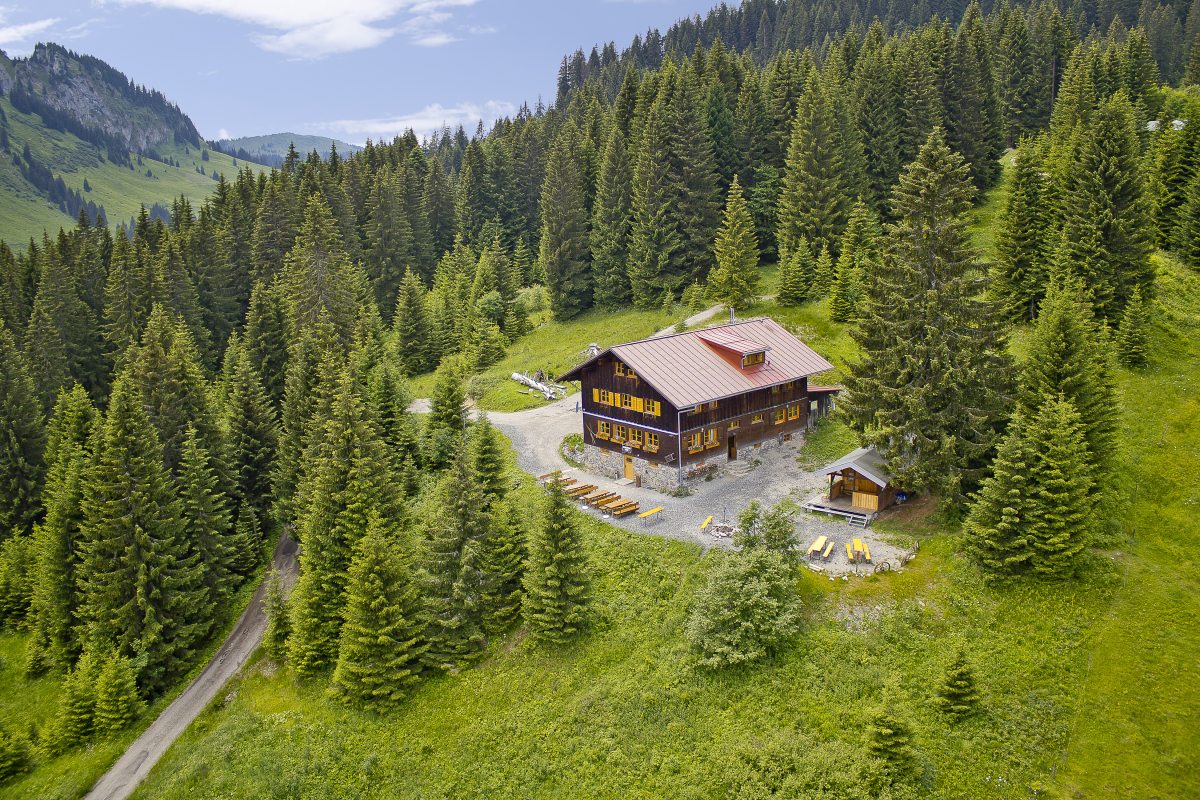 Wannenkopfhütte, Obermaiselstein.
