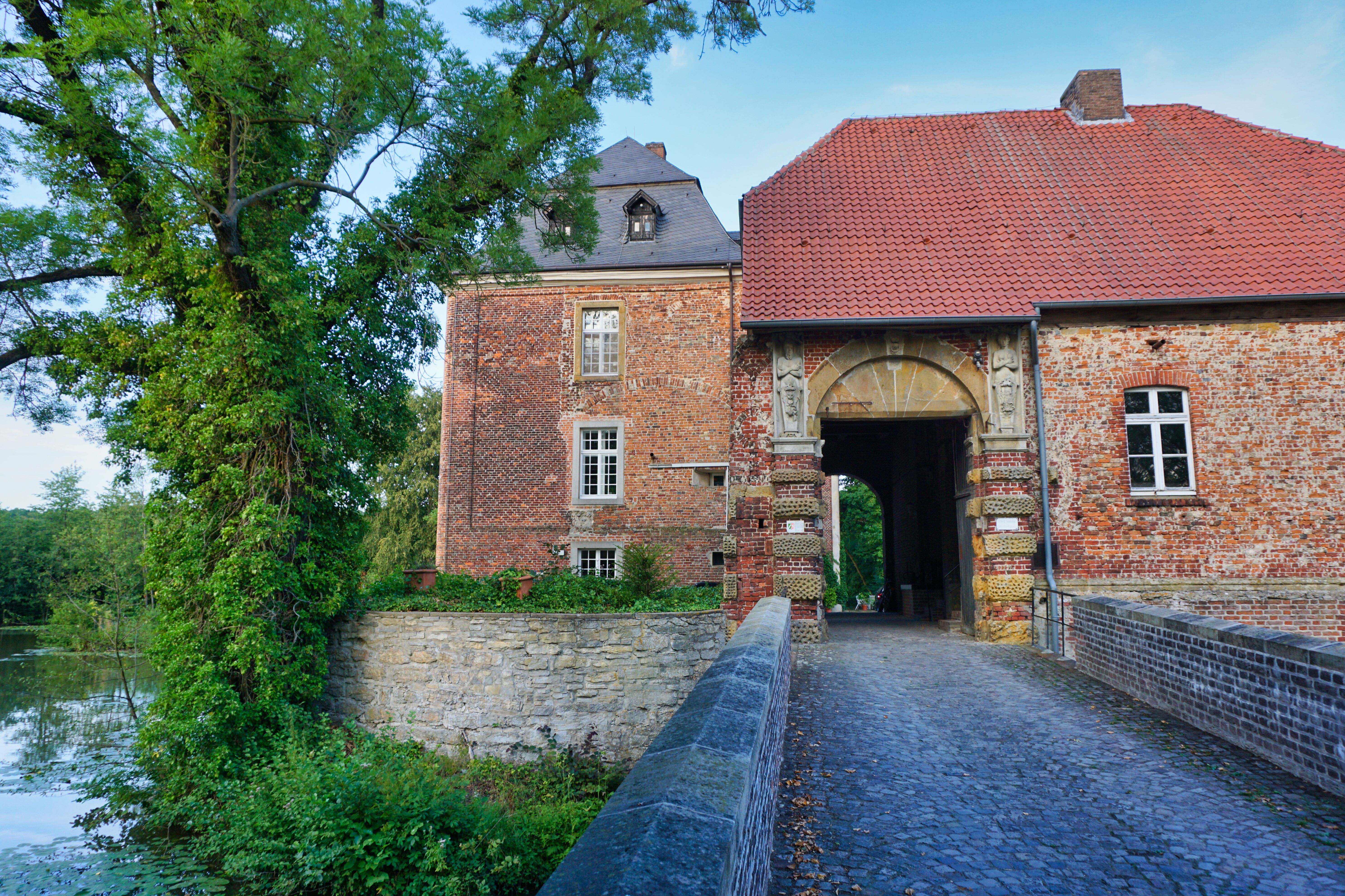 Wasserschloss Haus Geist, Oelde.
