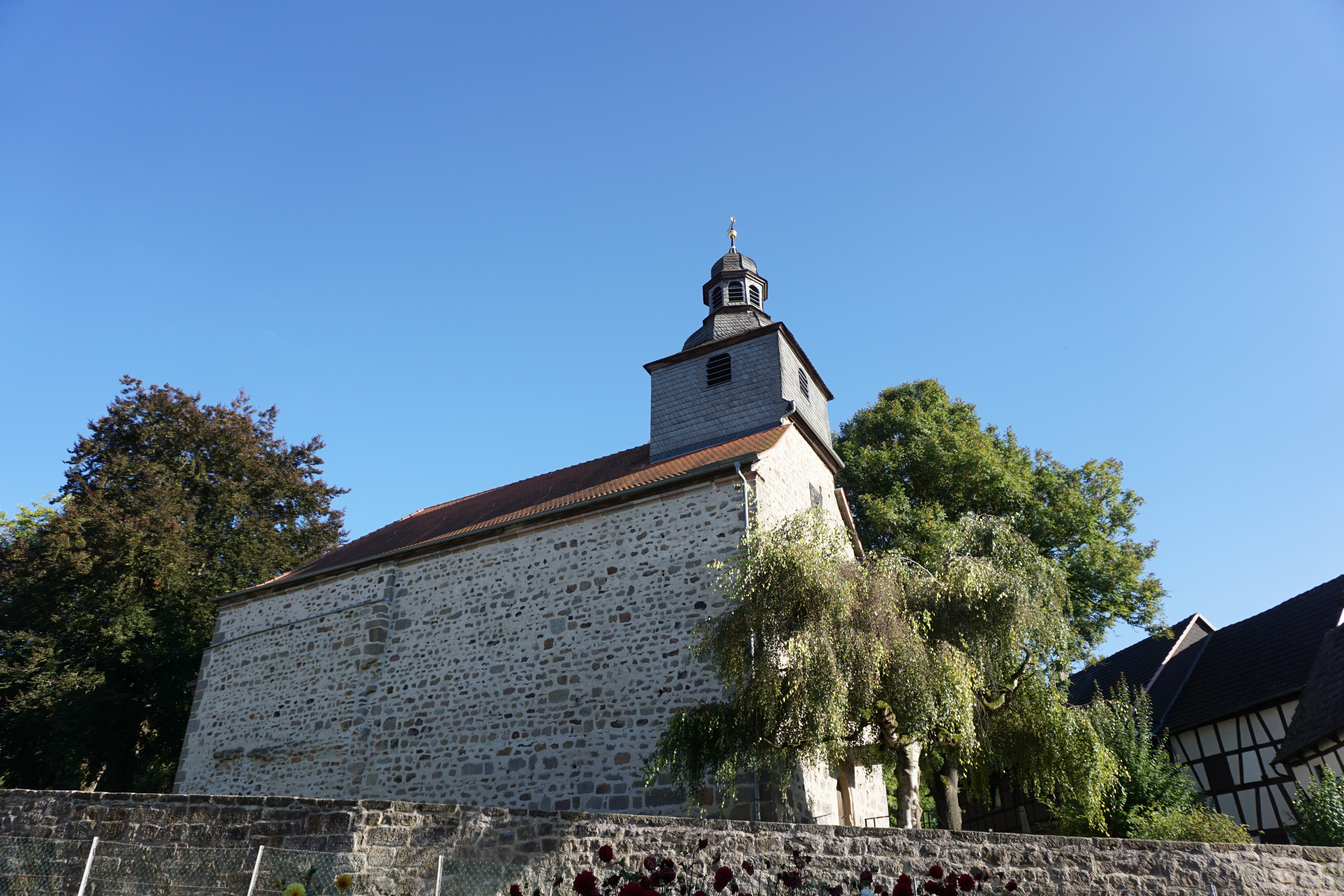 Wehrkirche Ottrau.
