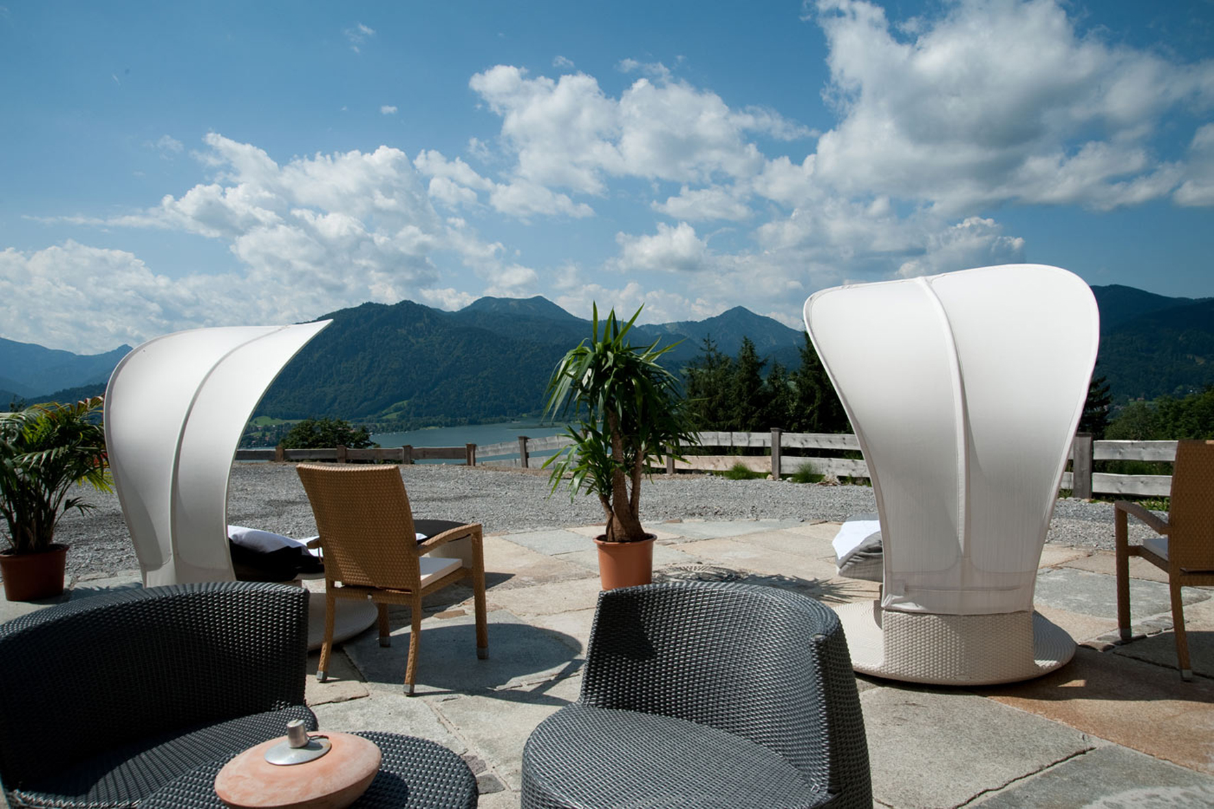 Wellness-, Ruhebereich Hotel Der Westerhof, Tegernsee.
