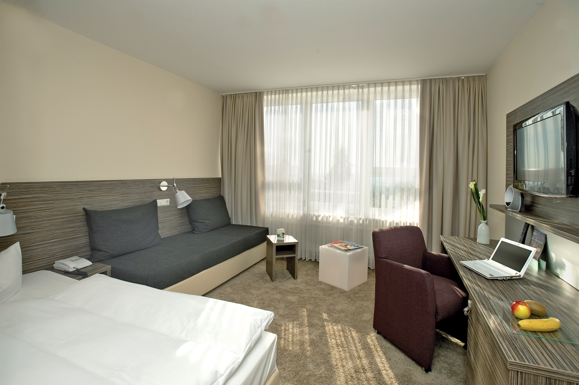 Zimmer im Best Western Plus Atrium Ulm.