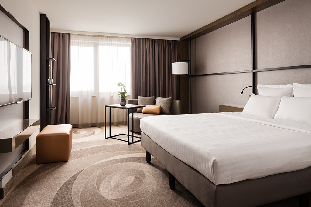 Executive Zimmer im Marriott, Sindelfingen.
