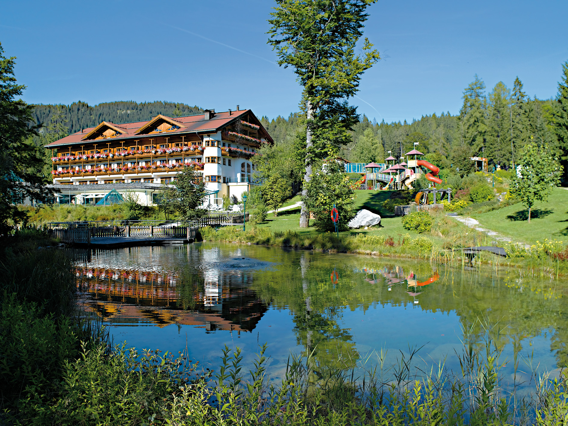 Aktiv & Familienresort Tiroler Zugspitze, Ehrwald.
