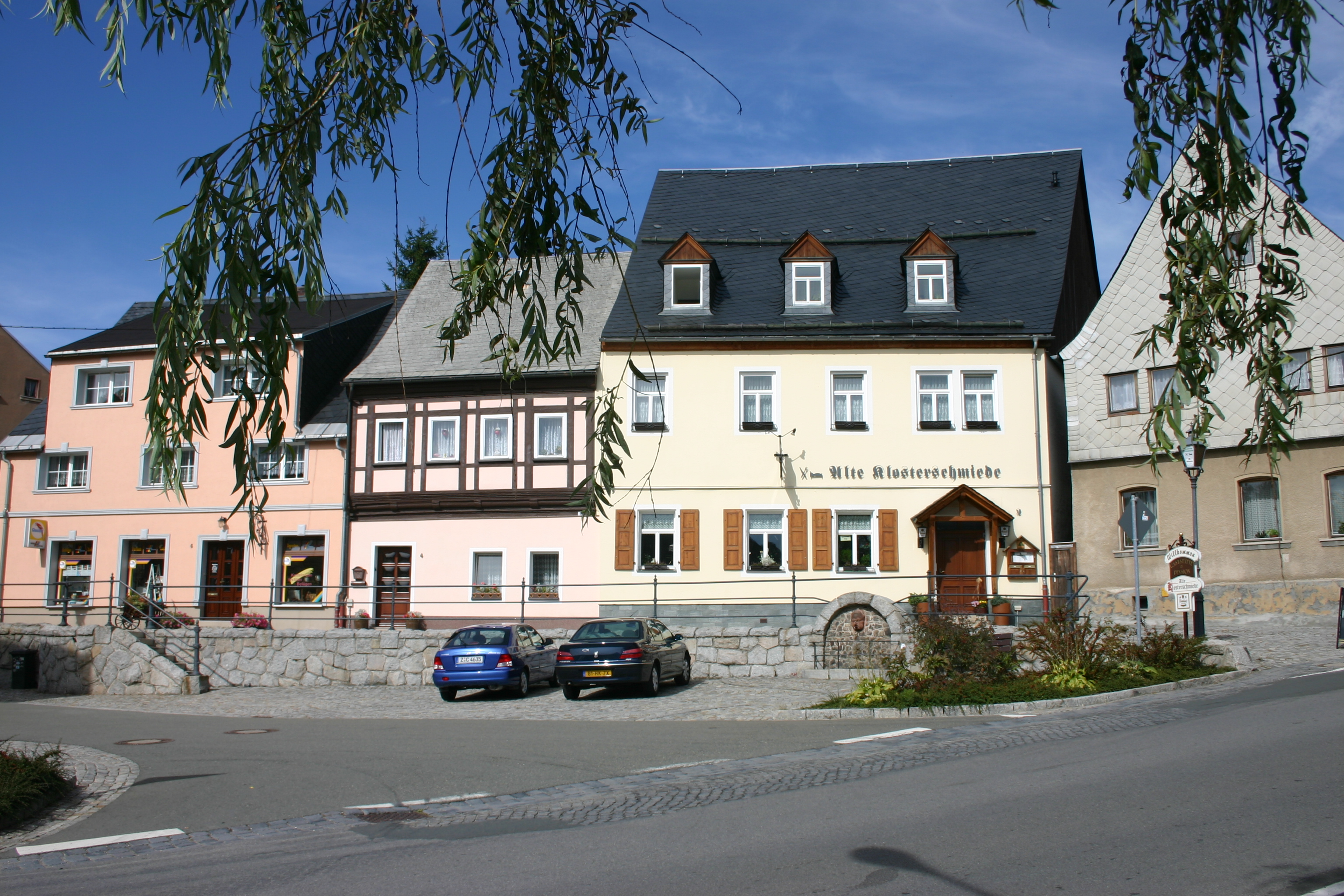 Gasthaus und Pension Alte Klosterschmiede in Grünhain-Beierfeld.
