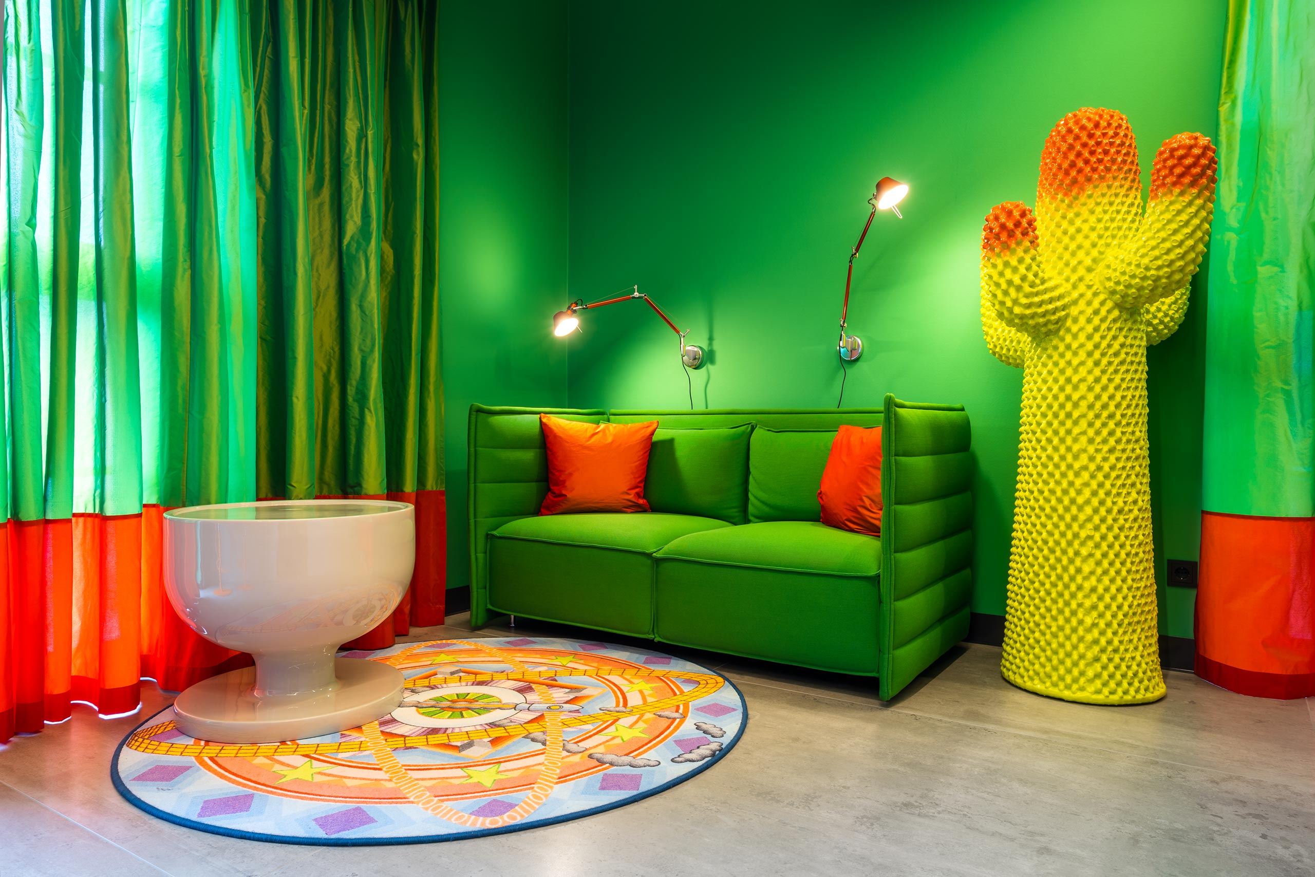Zimmer im Designhotel Laurichhof, Pirna.
