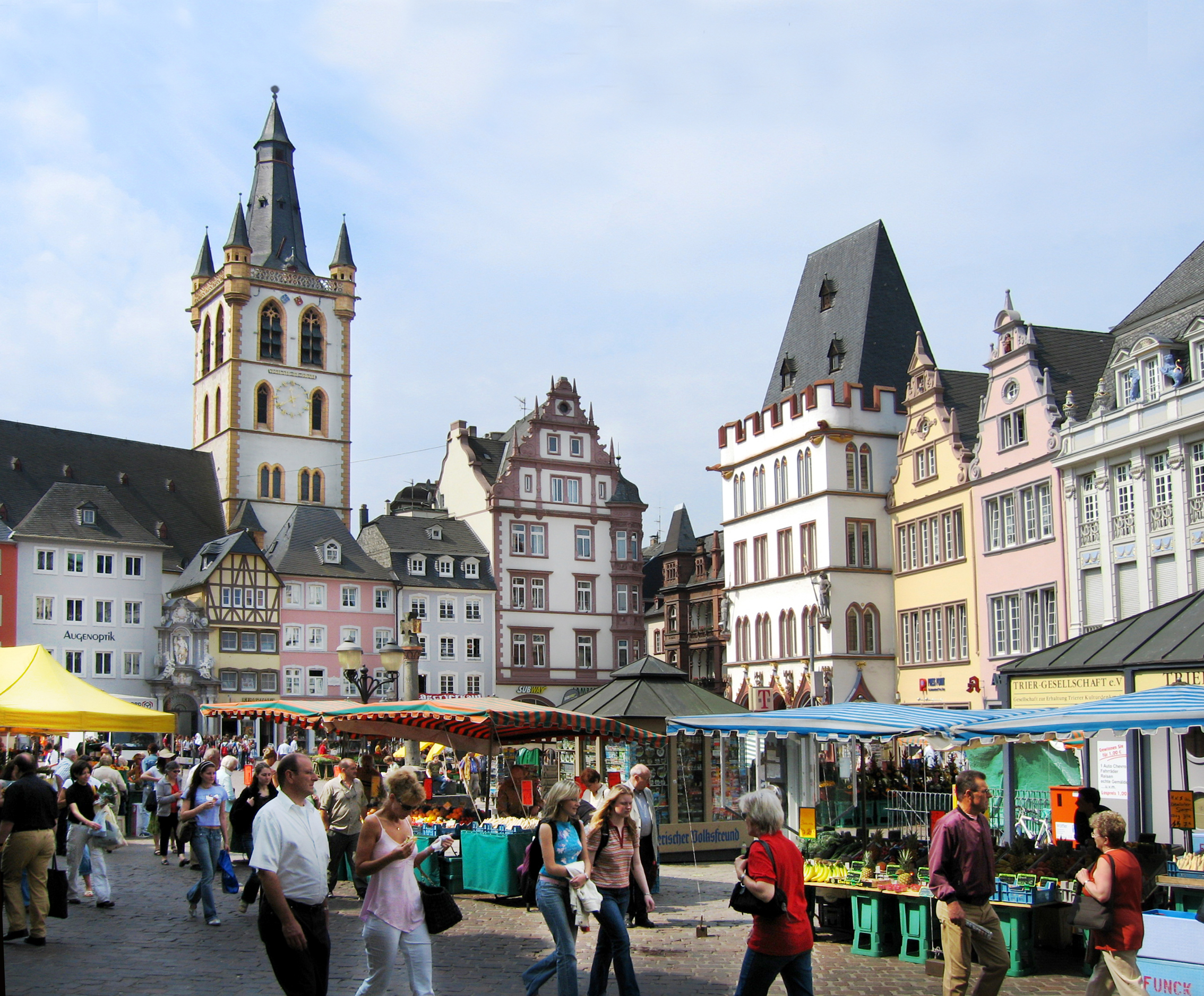 Hauptmarkt Trier.
