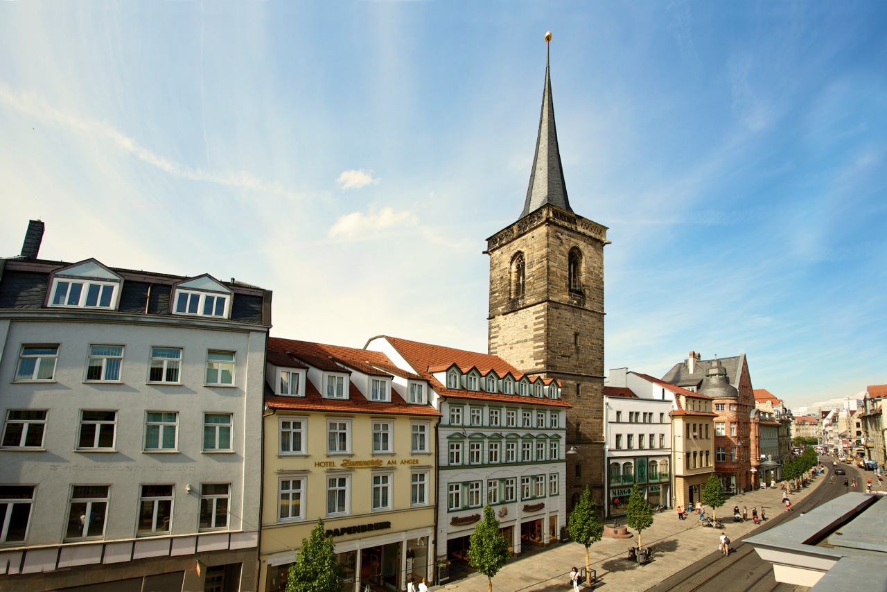 Außenansicht vom Hotel Zumnorde in Erfurt.
