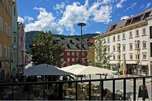 Stadtplatz von Kufstein.
