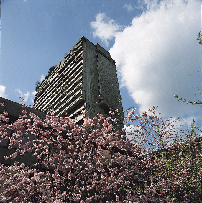 Lindner Congress Hotel Düsseldorf Aussenansicht.