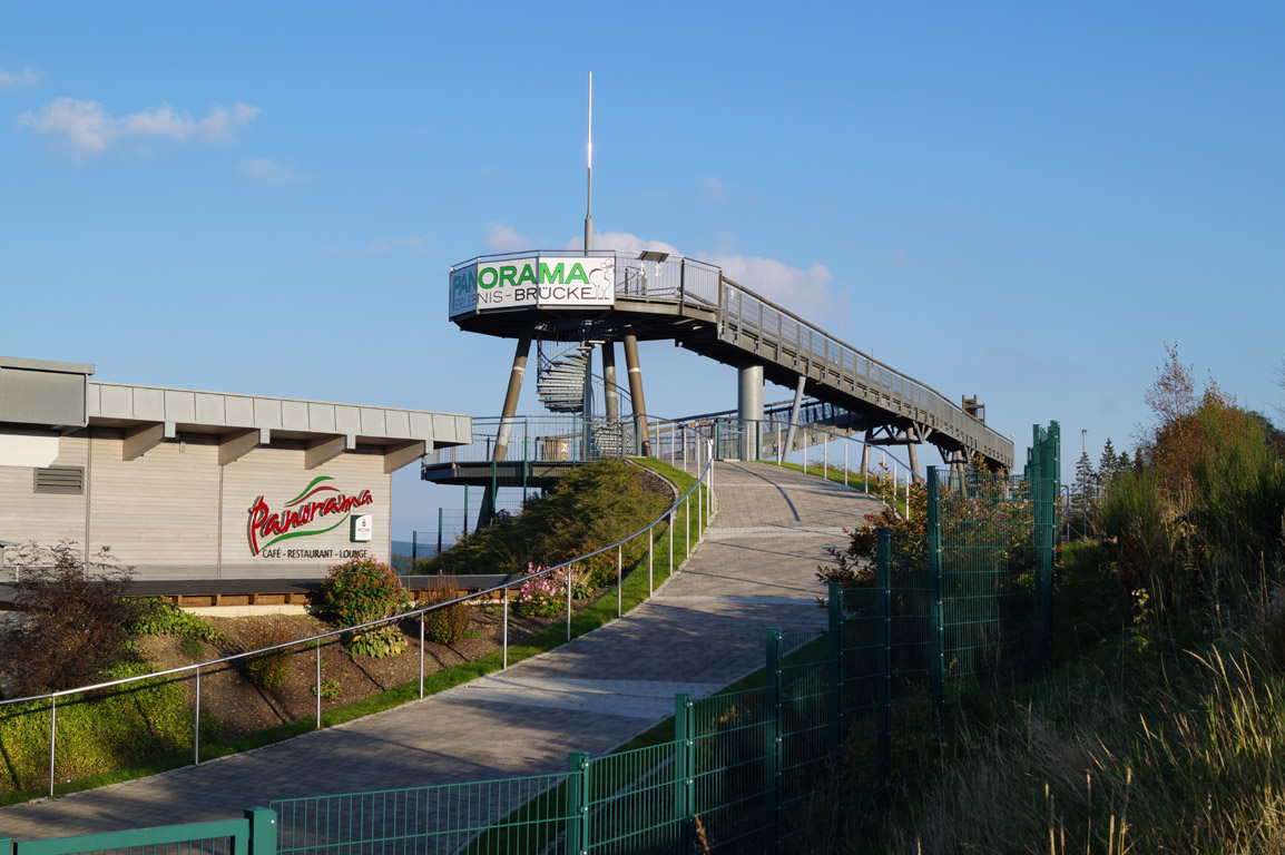 Panoramabrücke Winterberg.
