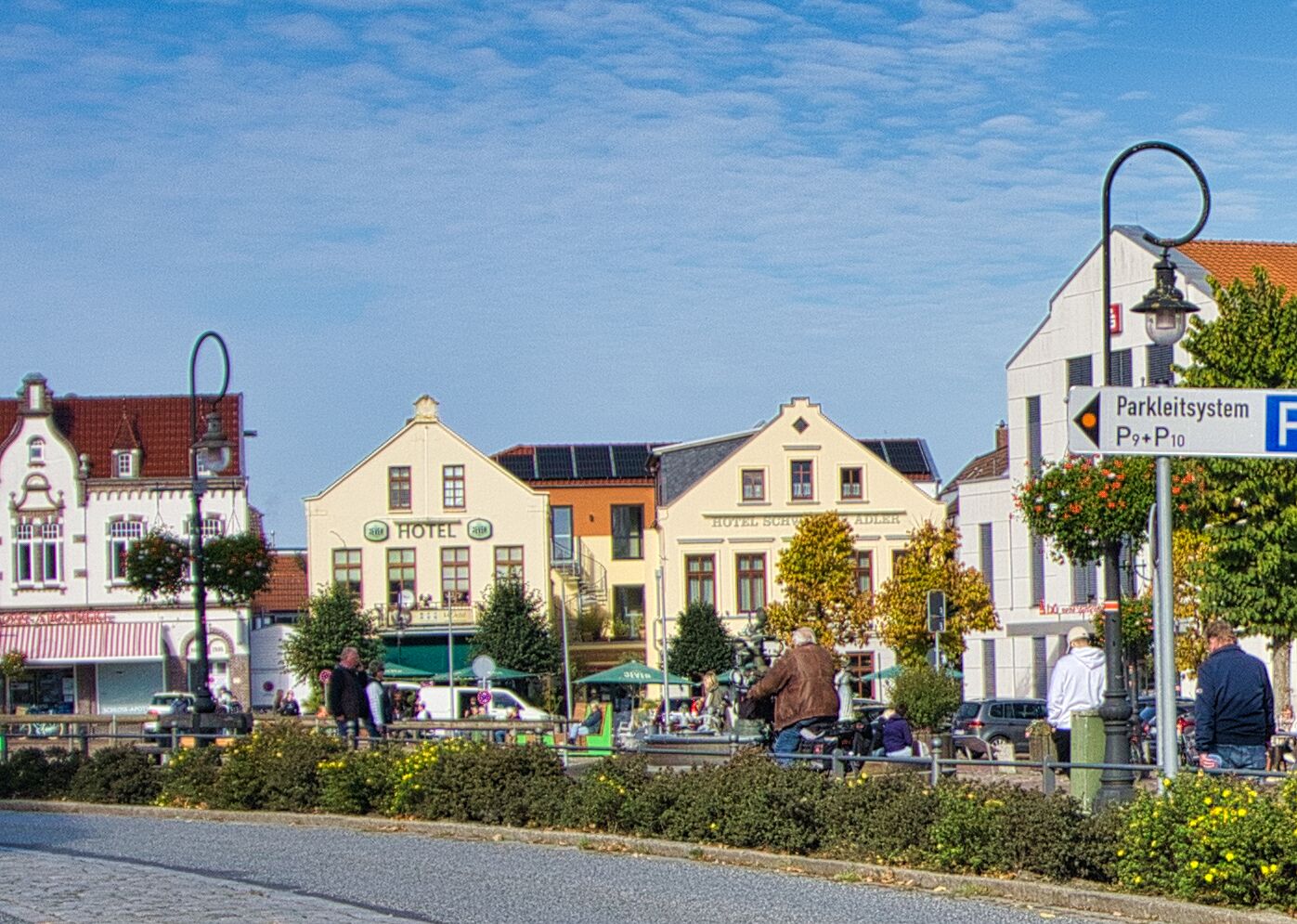 Hotel Schwarzer Adler, Jever.
