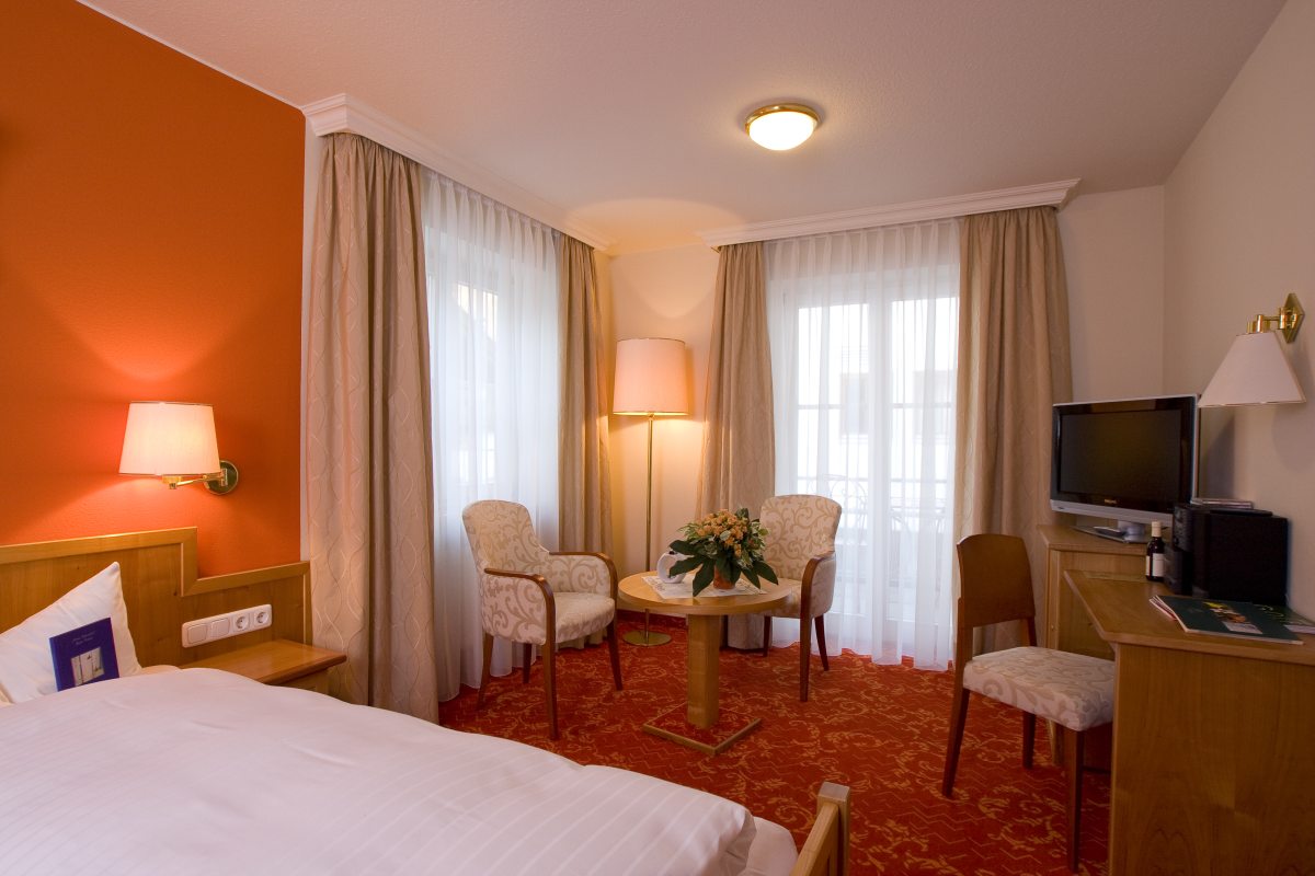 Zimmer im Hotel Mohren, Oberstdorf.
