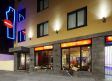 Aussenansicht des 25hours Hotel Frankfurt by Levi