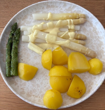 In Bremen auf Spargeltour