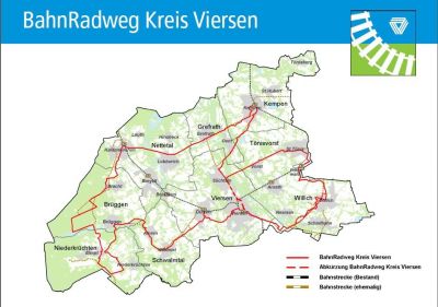 Bahnradweg: Broschüre neu aufgelegt