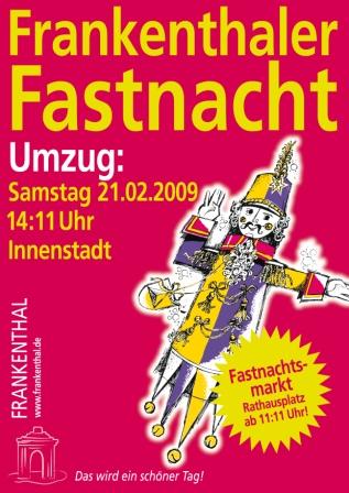 Narren ziehen durch die Innenstadt