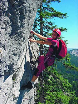 Hoch hinaus in den Alpen