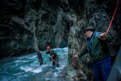 Die Partnachklamm in Garmisch-Partenkirchen