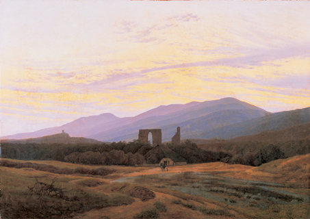 Radweg auf den Spuren von Caspar David Friedrich 