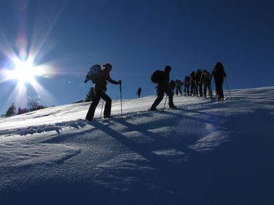 Schneeschuhwandern in der Zugspitz-Region: