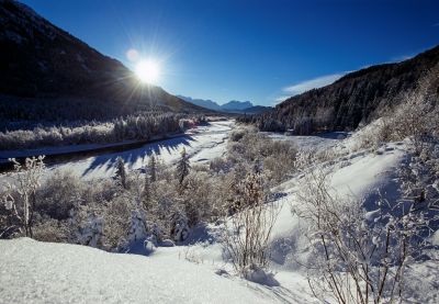 Sanfter Winterzauber in der Zugspitz Region