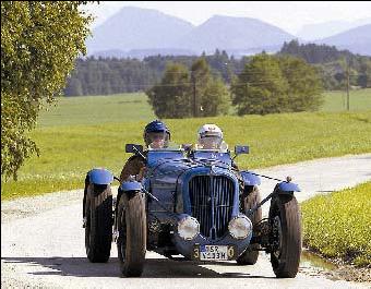 Oldtimer in der guten Stube von Landshut