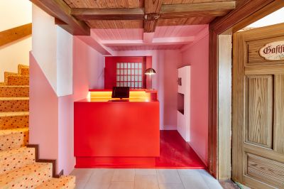 stuub: Pop-up-Gästehaus in pink: