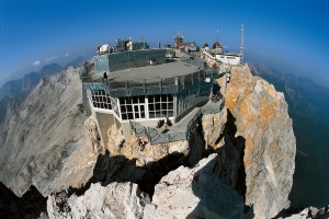 EM-Auftakt auf der Zugspitze